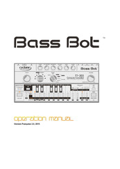 Cyclone Analogic Bass Bot TT-303 Manuel