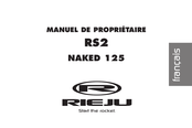 RIEJU RS2 NAKED 125 Manuel Du Propriétaire