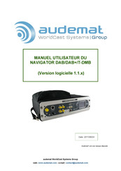 audemat NAVIGATOR DAB/DAB+/T-DMB Manuel Utilisateur