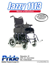 Pride Mobility Products Jazzy 1113 Manuel D'instructions