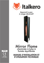 Italkero Mirror Flame Manuel D'installation Et D'utilisation