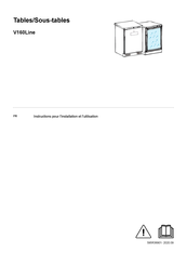 Electrolux Professional V160Line Instructions Pour L'installation Et L'utilisation