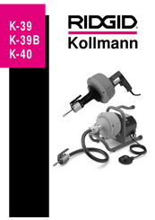 Ridgid Kollmann K-39B Mode D'emploi