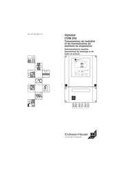 Endress+Hauser liquisysCUM 252 Instructions De Montage Et De Mise En Service