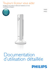 Philips M455 Documentation D'utilisation Détaillée
