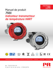 PR electronics 7500 Serie Manuel De Produit