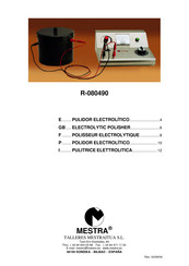 Mestra R-080490 Mode D'emploi