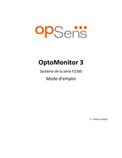 Opsens OptoMonitor 3 Mode D'emploi