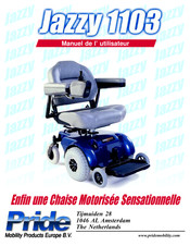 Pride Mobility Products Jazzy 1103 Manuel De L'utilisateur