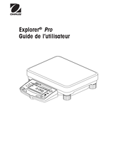 Ohaus Explorer Pro Guide De L'utilisateur