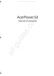 Acer AcerPower Sd Manuel D'utilisation