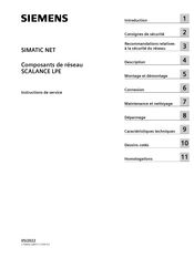Siemens SIMATIC NET SCALANCE LPE9403 Instructions De Service