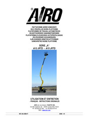 Airo A15 JRTD Instructions Originales