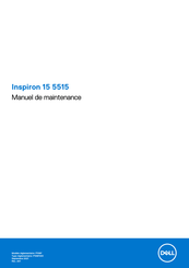 Dell Inspiron 15 5515 Manuel De Maintenance
