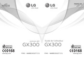 LG GX300 Guide De L'utilisateur