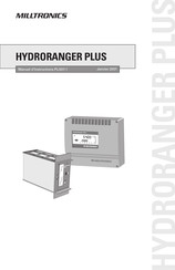 Milltronics HYDRORANGER PLUS Manuel D'instructions