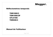 Megger TDR1000/3P Manuel De L'utilisateur