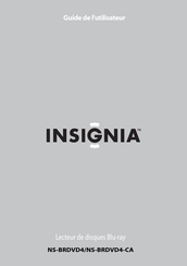 Insignia NS-BRDVD4-CA Guide De L'utilisateur
