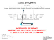 FLYBLADE FBS50-K6 Manuel D'utilisation