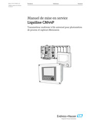 Endress+Hauser Liquiline CM44P Manuel De Mise En Service