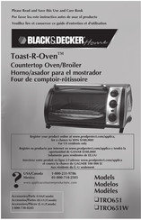 Black & Decker Home Toast-R-Oven TRO651 Mode D'emploi