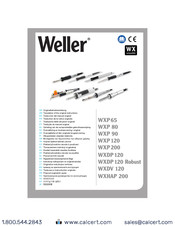 Weller WXP 65 Traduction De La Notice D'origine