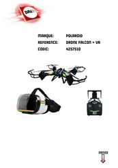 Polaroid FALCON DRF10RHPR001.538 Manuel Utilisateur