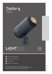 LightPro Castor 9 180S Manuel De L'utilisateur