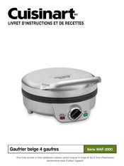 Cuisinart WAF-200C Serie Livret D'instructions