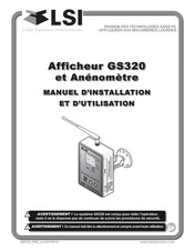 LSI GS320 Manuel D'installation Et D'utilisation