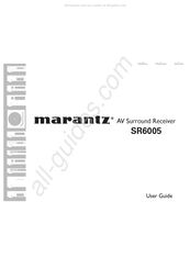 Marantz SR6005 Mode D'emploi