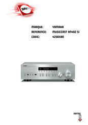 Yamaha MusicCast R-N402 Mode D'emploi