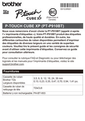 Brother P-TOUCH CUBE XP Mode D'emploi
