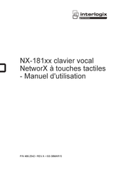 Interlogix NetworX NX-181 Serie Manuel D'utilisation