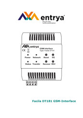 Entrya Facila DT181 Manuel