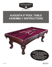 Hathaway AUGUSTA Instructions D'assemblage