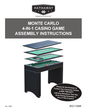 Hathaway MONTE CARLO Instructions D'assemblage