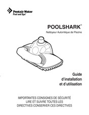 Pentair POOLSHARK GW7500 Guide D'installation Et D'utilisation