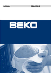 Beko CSM 69300 G Manuel D'utilisation