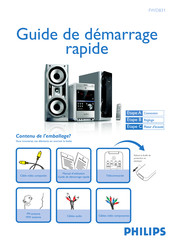 Philips FWD831 Guide De Démarrage Rapide