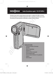 Insignia NS-DV720PBL2 Guide D'installation Rapide