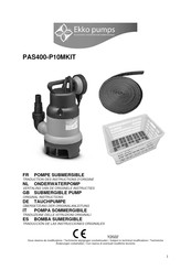 EKKO PUMPS PAS400-P10MKIT Traduction Des Instructions D'origine