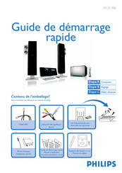 Philips MCD988 Guide De Démarrage Rapide