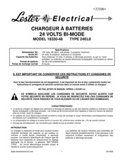 Lester Electrical 24EL8 Instructions