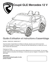 Rollplay W48912AC Guide D'utilisation Et Instructions D'assemblage