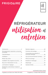 Frigidaire PRFC2383AF Utilisation Et Entretien