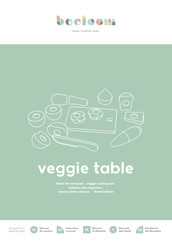 beeloom veggie table Mode D'emploi