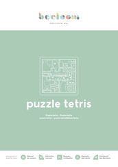 beeloom puzzle tetris Mode D'emploi