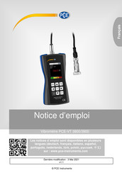 PCE PCE-VT 3900 Notice D'emploi