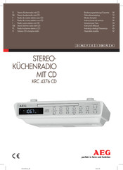 AEG KRC 4376 CD Mode D'emploi